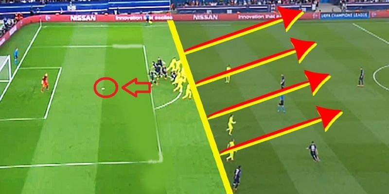 Sự thiếu ăn ý trong tình huống tấn công của túc cầu